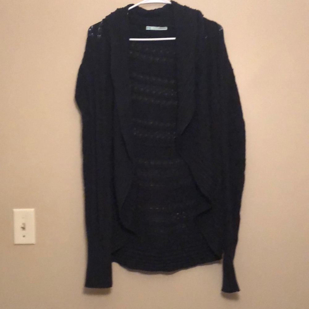 Maurice’s Black Cardigan NWOT XL